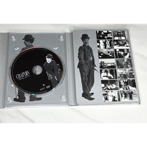 Charlie Chaplin The Legend Lives On (DVD, 5-Disc Set) Collector's Edition - Picture 6 of 8
